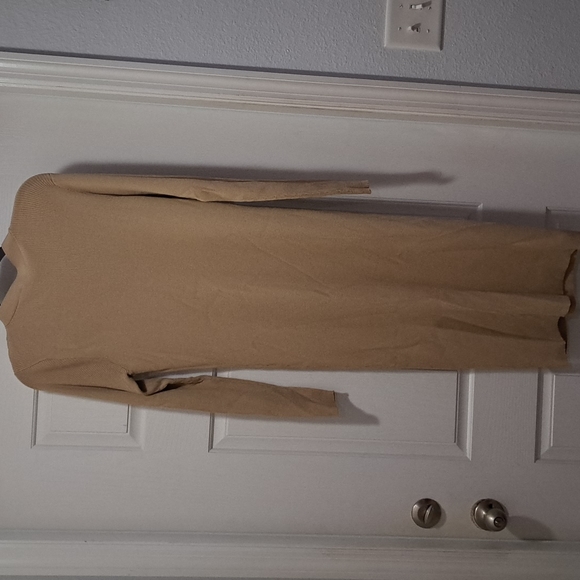 Gianni Bini V-Neck Cardigan Sweater Dress - Picture 5 of 8